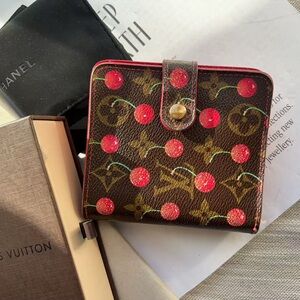 Louis Vuitton Cherry Print Wallet